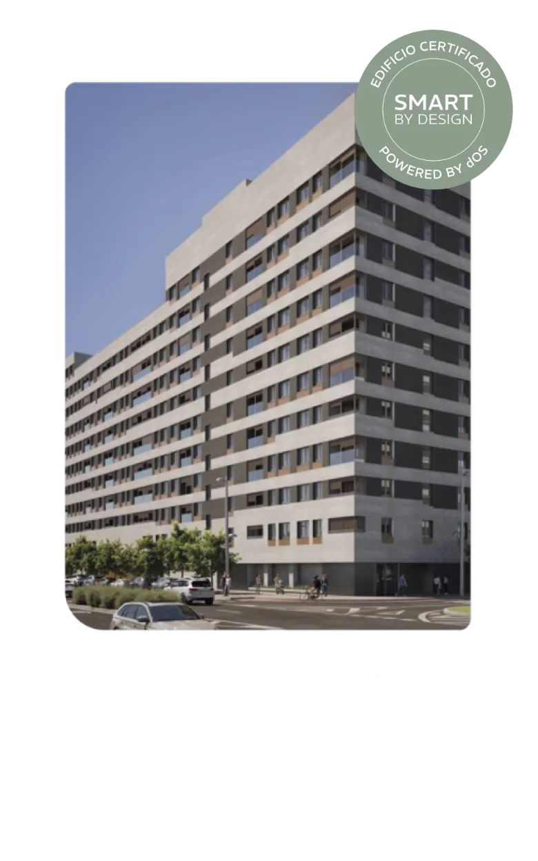Propia Valdebebas, promoción de Propia, edificio certificado Smart by Design