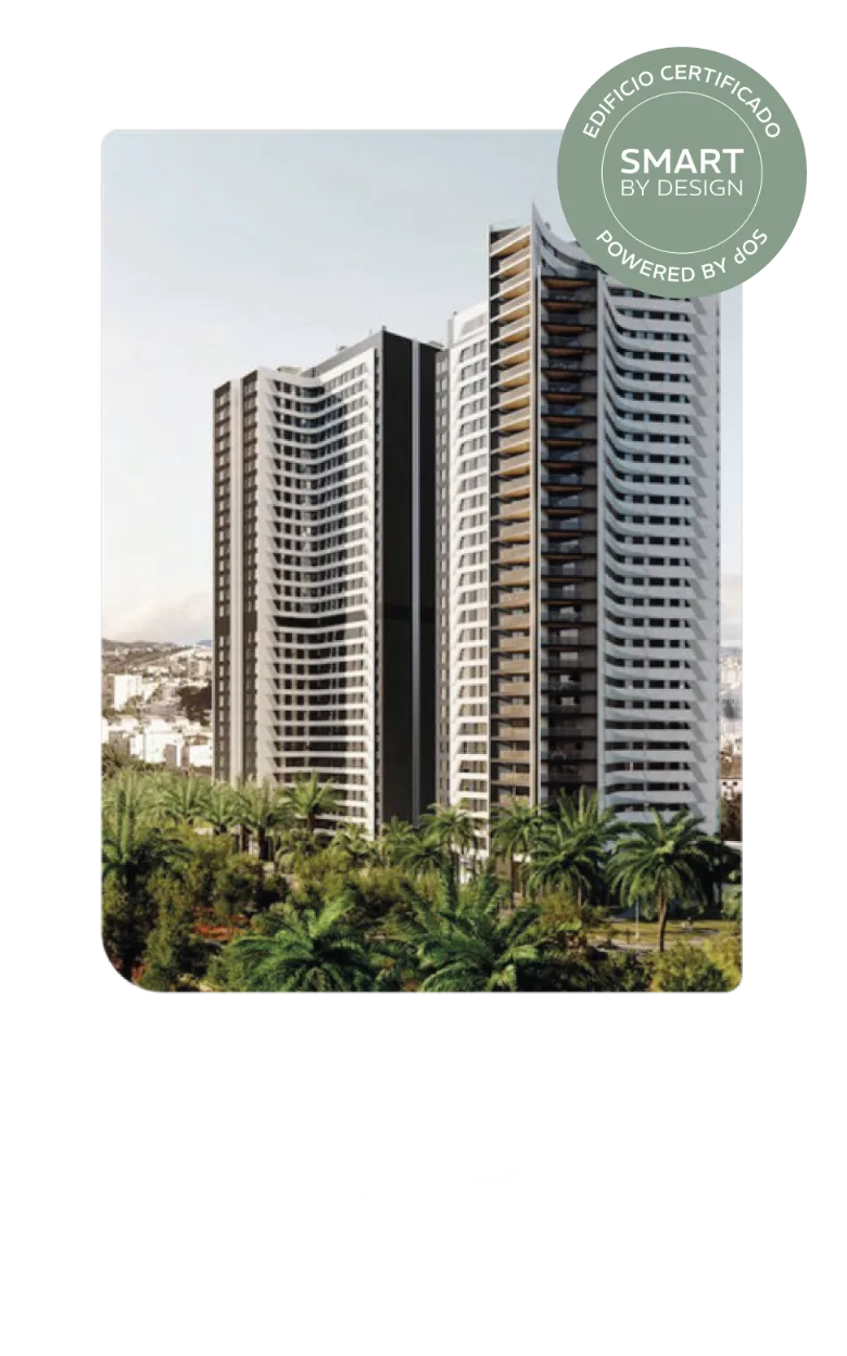 Urban Sky, promoción de AQ Acentor, edificio certificado Smart by Design